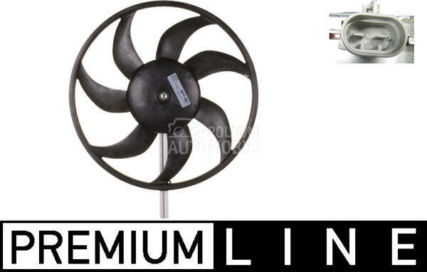 Ventilator motora visko za Opel Meriva od 2010. do 2017. god.
