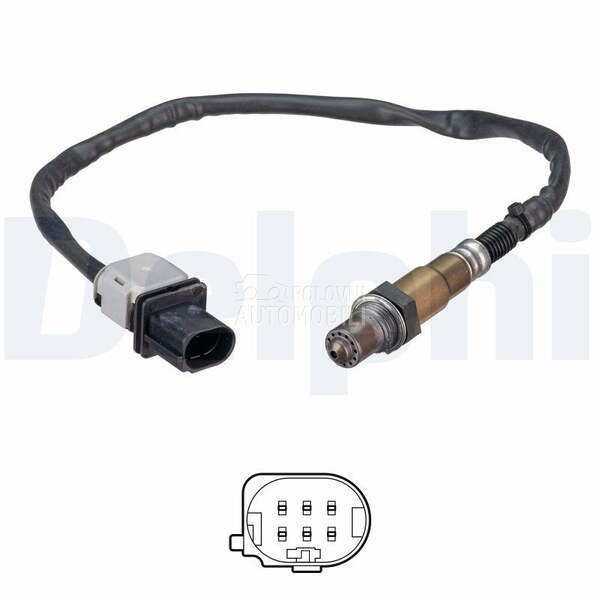 Lambda sonda DELPHI za Volvo S60 od 2010. do 2018. god. - 31422092