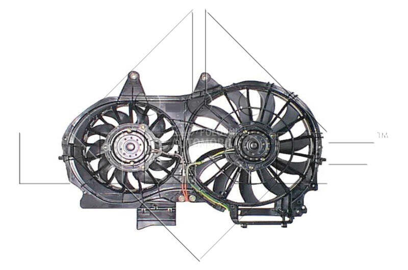 Ventilator motora visko za Audi A4 od 2001. do 2004. god.