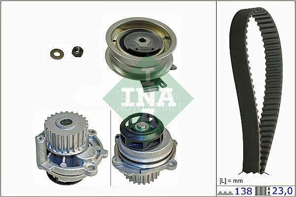 Veliki servis sa pumpom INA za Volkswagen Nova Buba od 1998. do 2005. god.