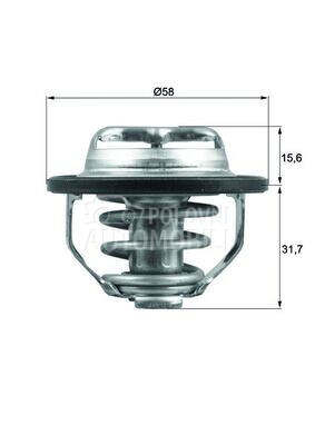 Termostat za Opel Vectra od 1996. do 2003. god.