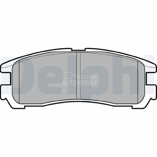Kocione plocice za Chrysler Sebring za 2000. god.