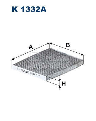 Filter kabine za Hyundai Tucson od 2004. do 2010. god.