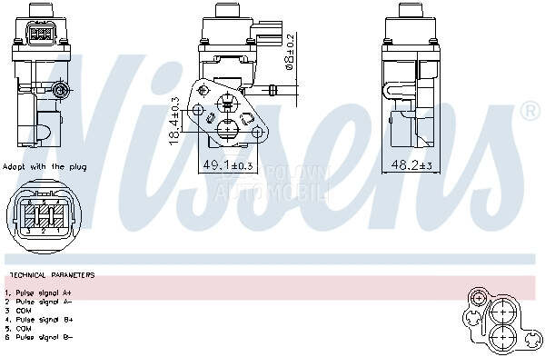 EGR Ventil za BMW 320 od 1997. do 2005. god.