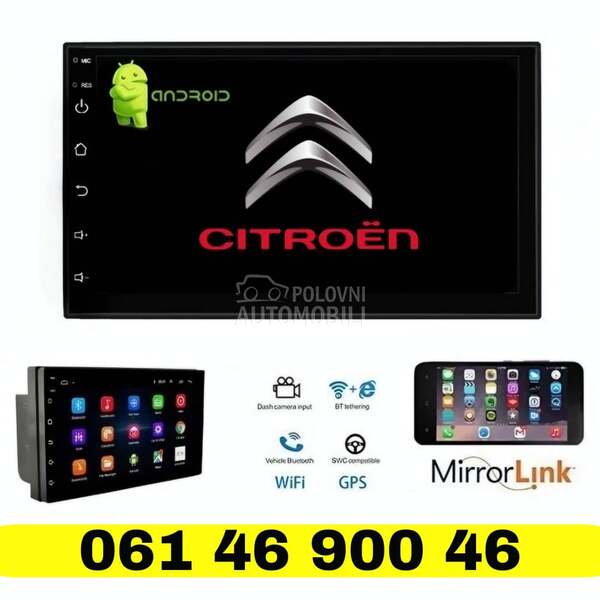 Multimedija Android 4/32GB za Citroen Berlingo, C3