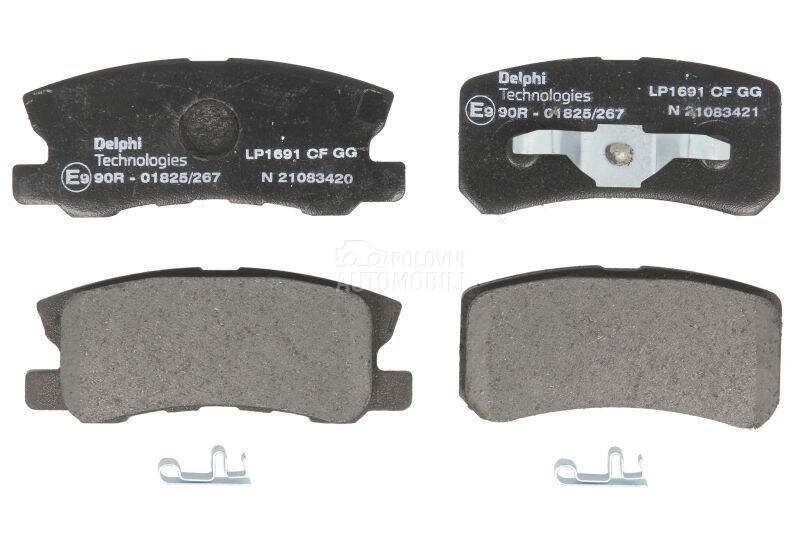 Kocione plocice za Mitsubishi Pajero od 2001. do 2006. god.