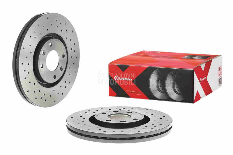 Kočioni disk Brembo za Renault C4 od 2004. do 2011. god.