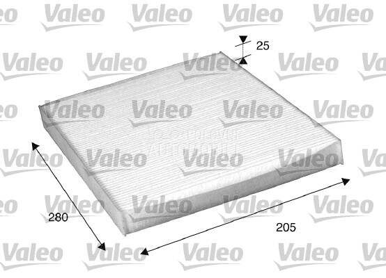 Filter kabine VALEO za Volkswagen Polo od 1999. do 2001. god.