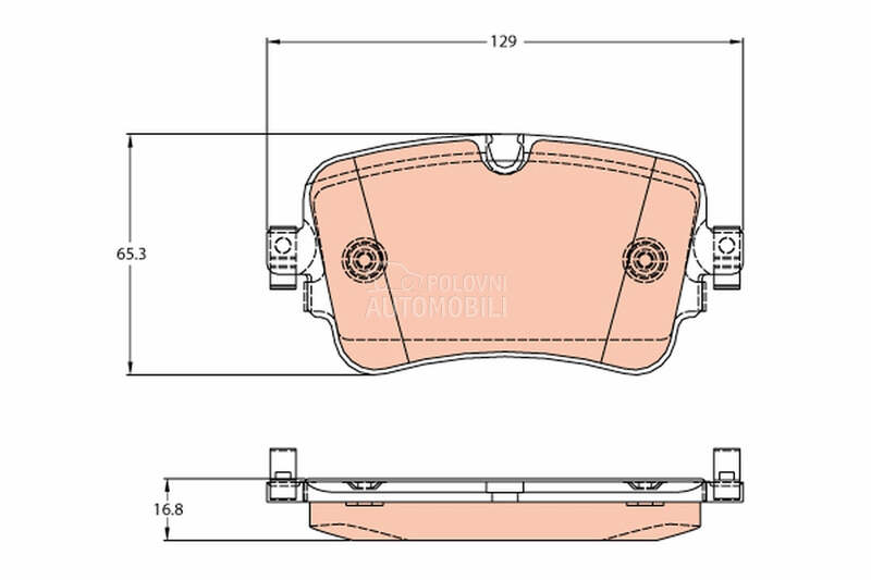 Kocione plocice za Audi Q7 od 2006. do 2015. god.