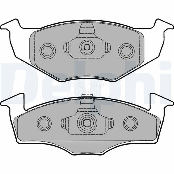 Kocione plocice za Volkswagen Lupo od 1998. do 2005. god.