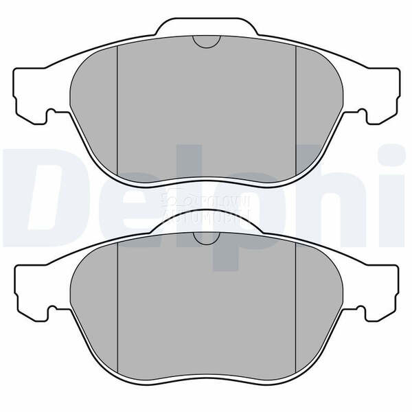 Kocione plocice za Renault Laguna od 2001. do 2007. god.