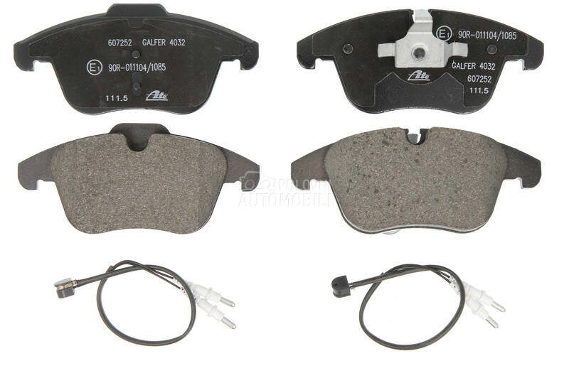 Kocione plocice za Peugeot 407 od 2004. do 2011. god.
