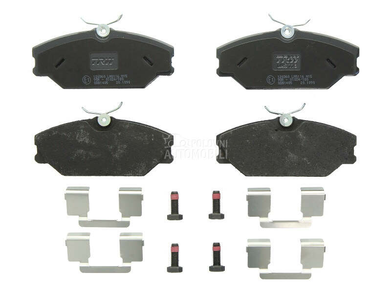 Kocione plocice za Renault Megane od 2000. do 2003. god.