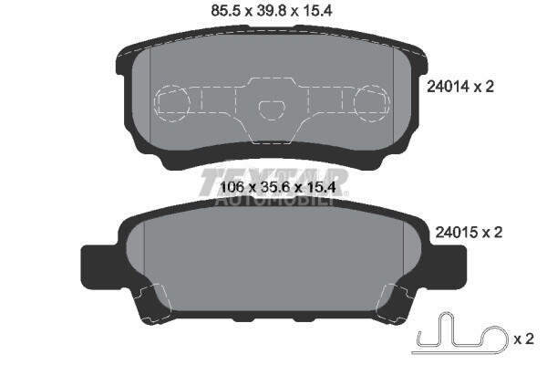 Kocione plocice za Chrysler Sebring od 2007. do 2010. god.