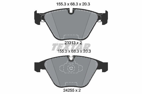 Kocione plocice za BMW 320 od 2000. do 2007. god.