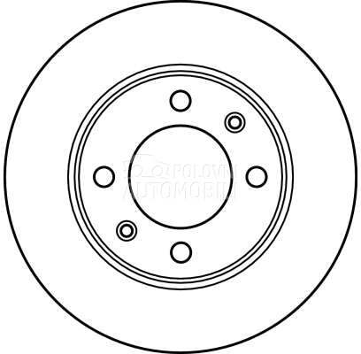 Kočioni disk za Peugeot 306 od 1997. do 2002. god.