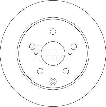 Kočioni disk za Toyota RAV 4 od 2012. do 2018. god.