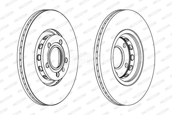 Kočioni disk za Audi A6 od 1997. do 2005. god.