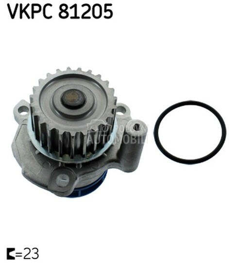 Pumpa Vode za Volkswagen Golf od 2007. do 2009. god.