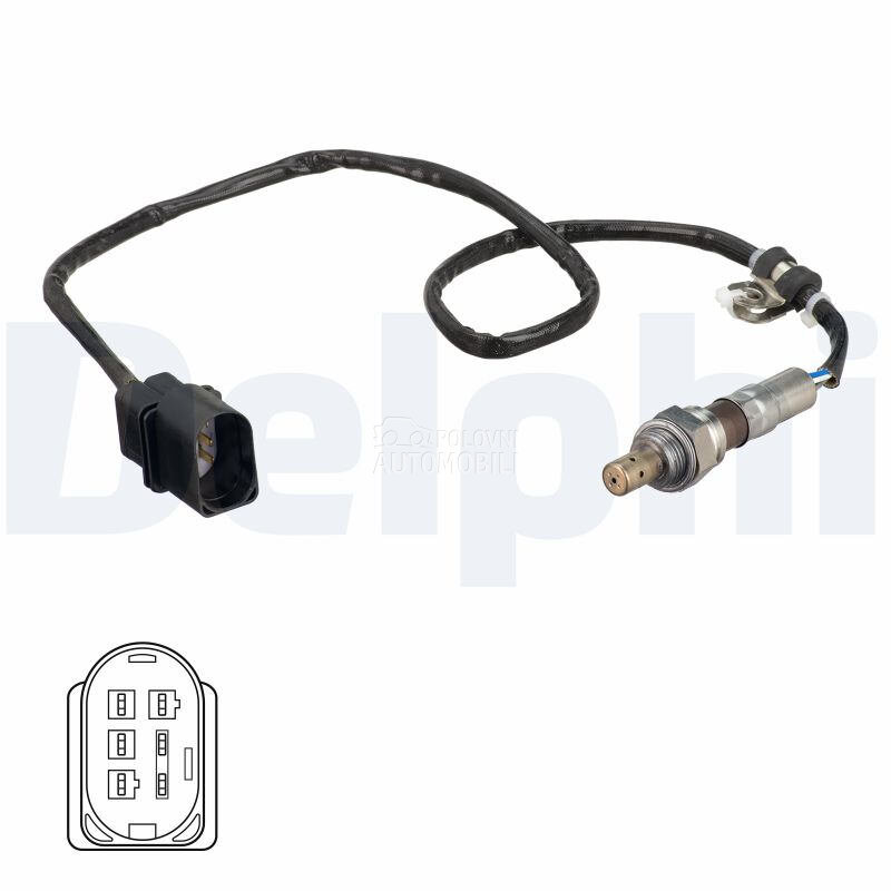 Lambda sonda DELPHI za Volkswagen Golf 1, Golf 2, Golf 3 ... od 2009. do 2013. god. - 06A906262BR