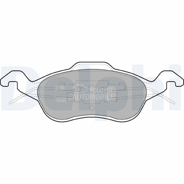 Kocione plocice za Ford Focus od 2002. do 2004. god.