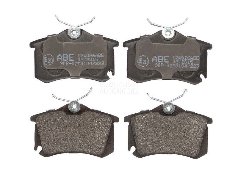 Kocione plocice za Audi A4 od 2001. do 2004. god.