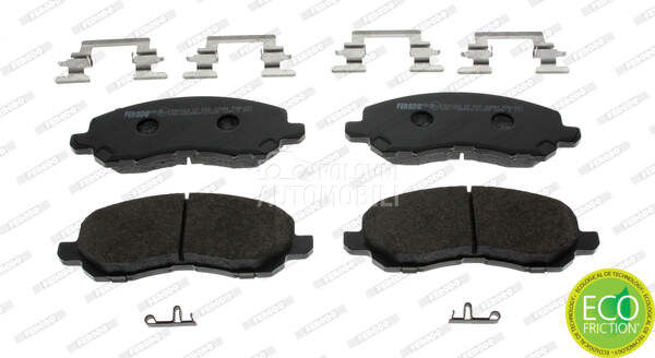Kocione Plocice FERODO za Mitsubishi Lancer od 2003. do 2008. god.