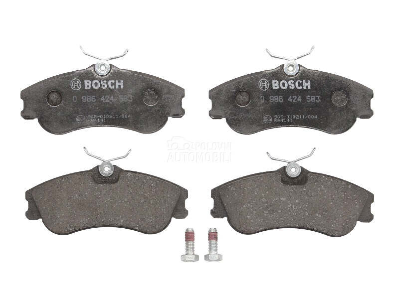 Kocione plocice za Peugeot 206 od 2007. do 2008. god.