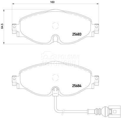 Kocione plocice za Seat Leon od 2012. do 2020. god.