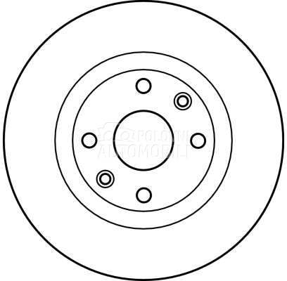 Kocioni disk TRW za Renault Megane od 1996. do 2003. god.