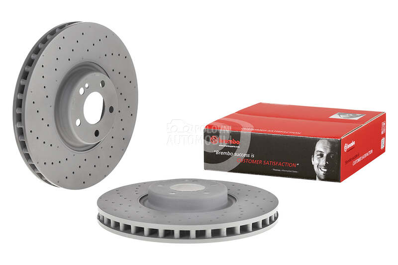 Kočioni disk Brembo za Mercedes Benz GLC Klasa od 2016. do 2023. god.