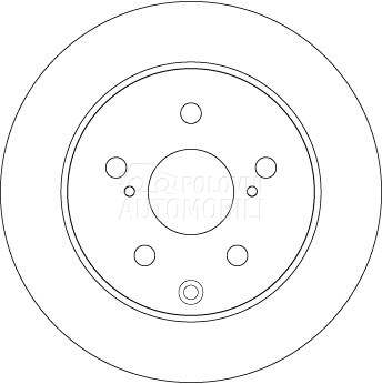 Kočioni disk za Toyota RAV 4 od 2005. do 2013. god.