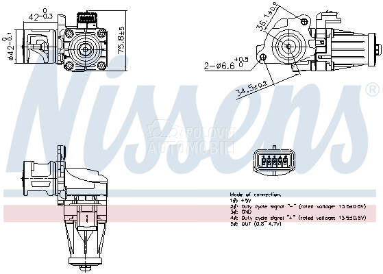 EGR Ventil za Ford Focus od 2010. do 2020. god.