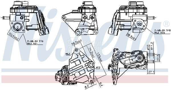EGR Ventil za Seat Leon od 2005. do 2013. god.