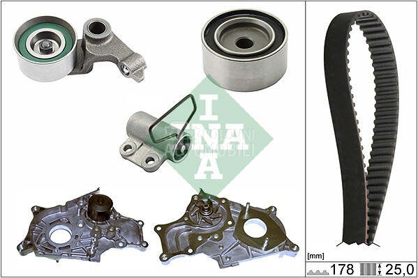 Komplet zupcastog kaisa za Toyota Corolla od 2001. do 2004. god.