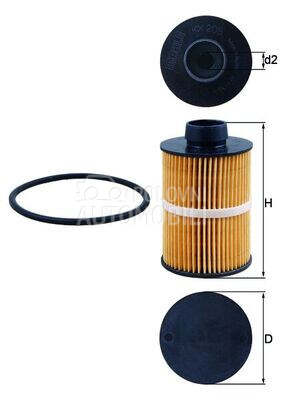 Filter goriva za Opel Vectra od 2002. do 2009. god.