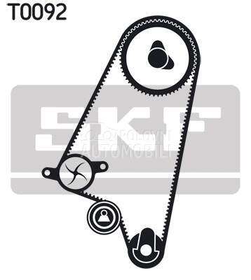 Komplet zupčastog kaiša za Opel Corsa od 2000. do 2009. god.