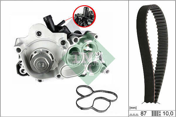 Komplet zupcastog kaisa za Seat Ibiza od 2008. do 2016. god.