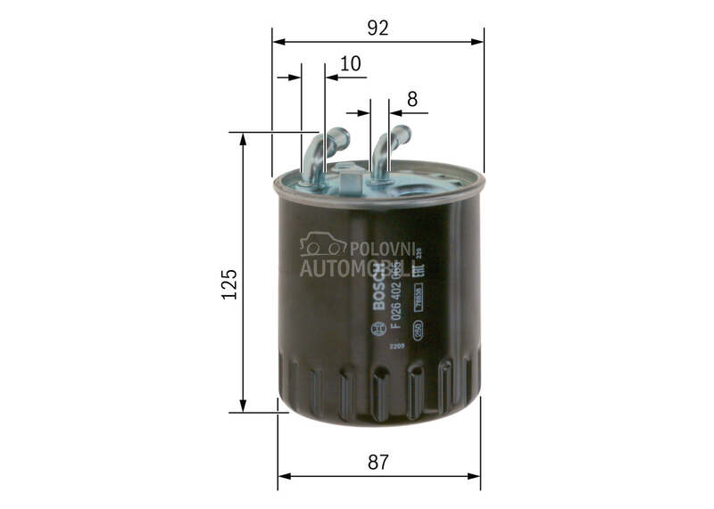 Filter goriva za Mercedes Benz C 180, C 200, C 220 ... od 1996. do 2001. god. - 642 090 16 52