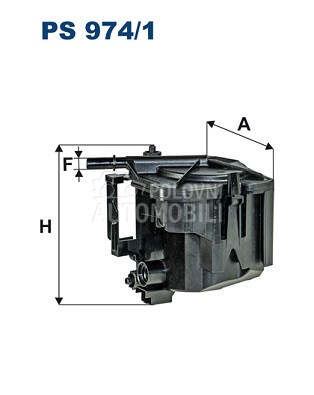 Filter goriva za Peugeot 307 od 2002. do 2008. god.