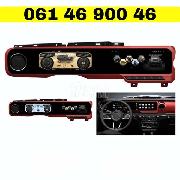 Virtuelni kokpit Multimedija za Jeep Wrangler