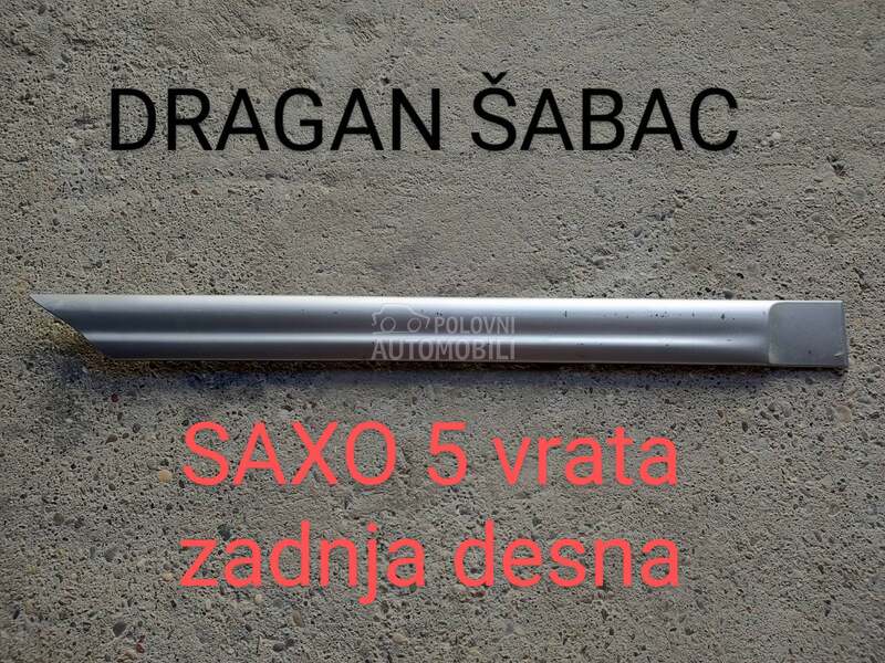 lajsna lajsne za Citroen Saxo od 1996. do 2003. god.