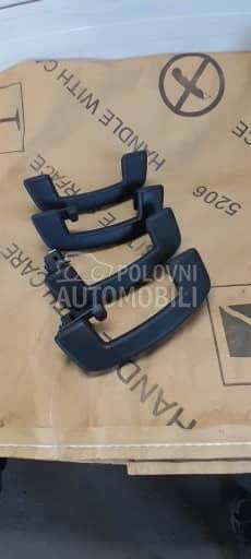 Crni rukohvati u kabini za Volkswagen Golf 7
