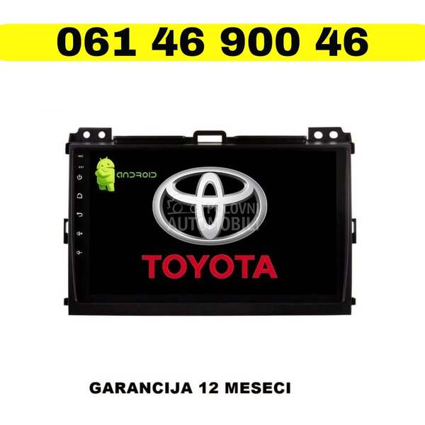 Multimedija Android 4/32GB za Toyota Land Cruiser