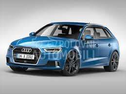 SAJTNA PLASTICNA (SPORTBACK) ( za Audi A3 od 2016. do 2019. god.