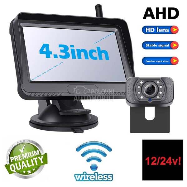 WIRELESS PARKING KAMERA/MONITO