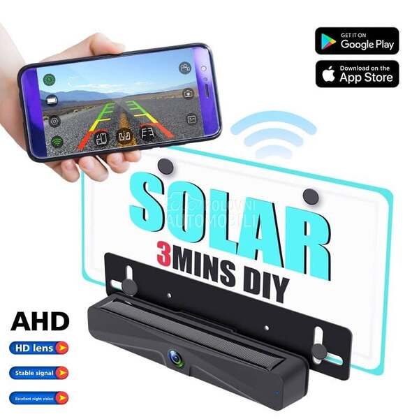 WIRELESS PARKING KAMERA SOLAR