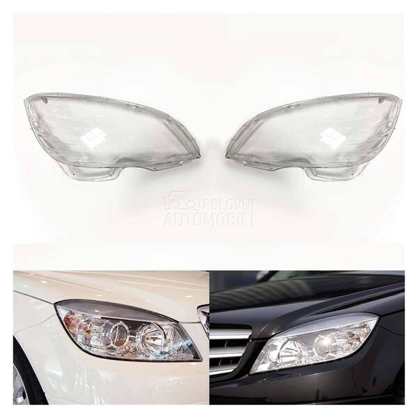Staklo fara Desno Levo W204 za Mercedes Benz C 180, C 200, C 220 ... od 2011. do 2013. god.