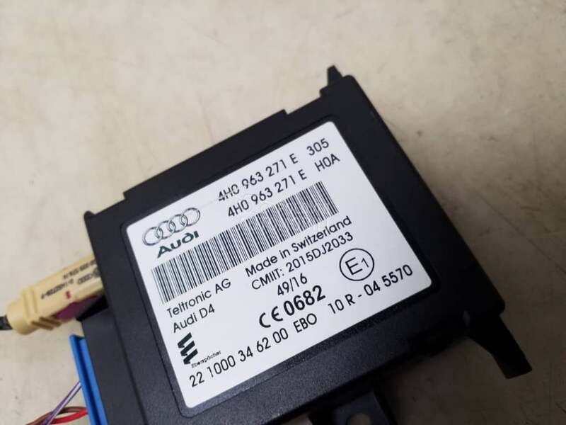 Modul za webasto 4H0 963 271 E za Audi A5, A6, A8 ...