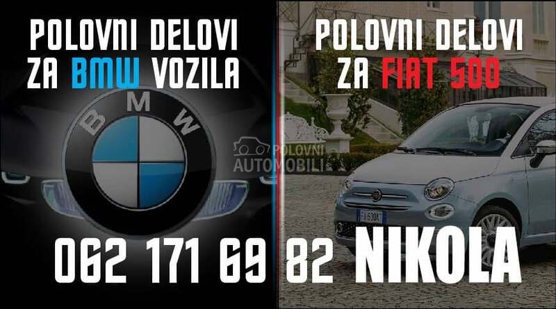Delovi za E60, E61 za BMW 518, 520, 520 GT ... od 2003. do 2010. god.